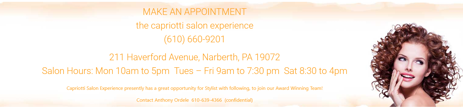 Capriotti Salon Experience business image in Narberth, PA